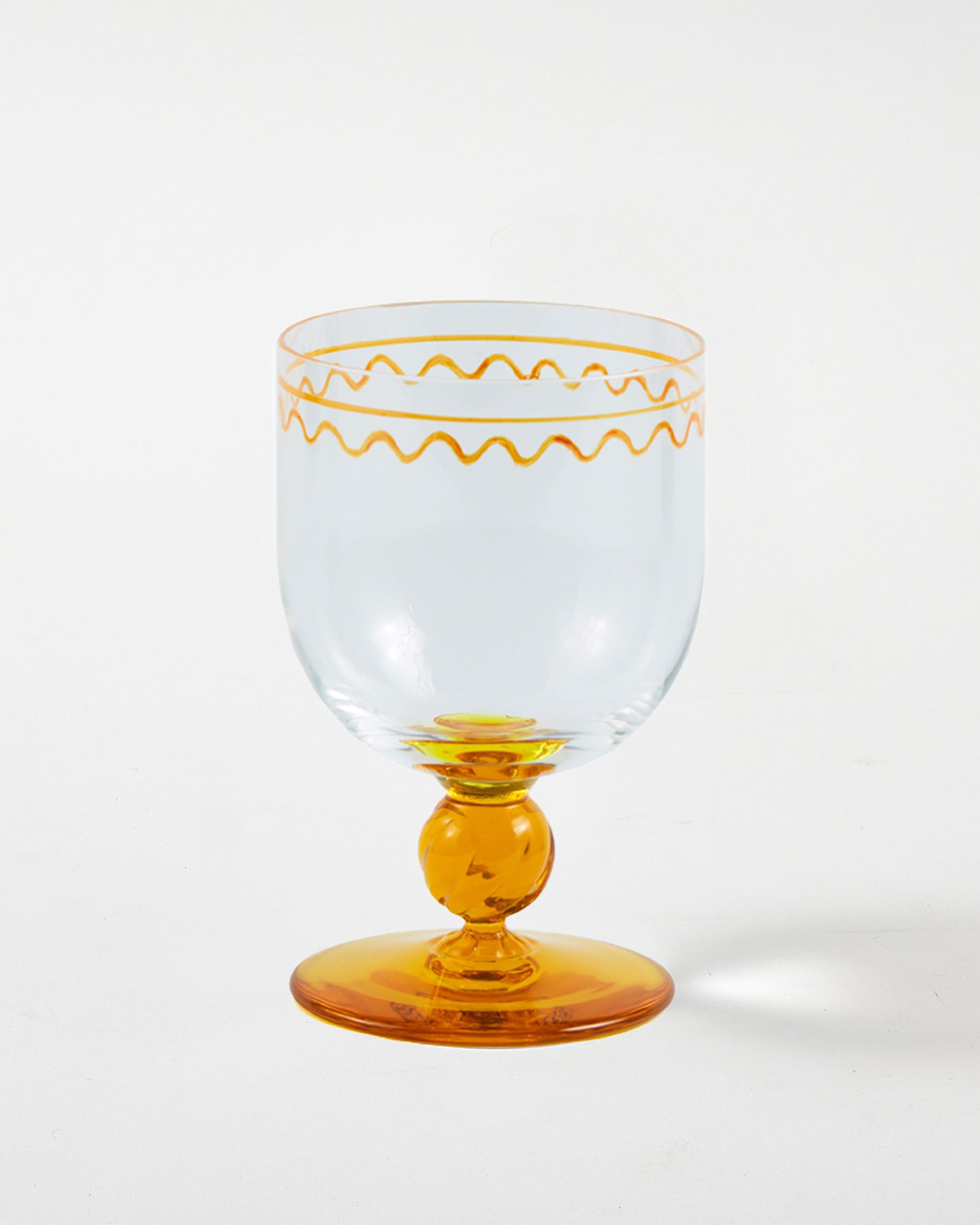 S/4 Jasmine Water Glass Yellow