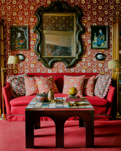 Polychrome Marble Coffee Table by Giuseppe Porcelli – Cabana Magazine