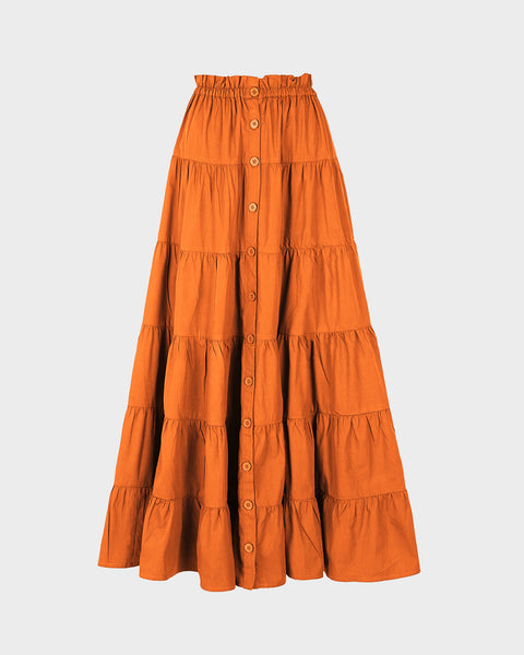 Antik Batik, Kira Skirt Rust – Cabana Magazine