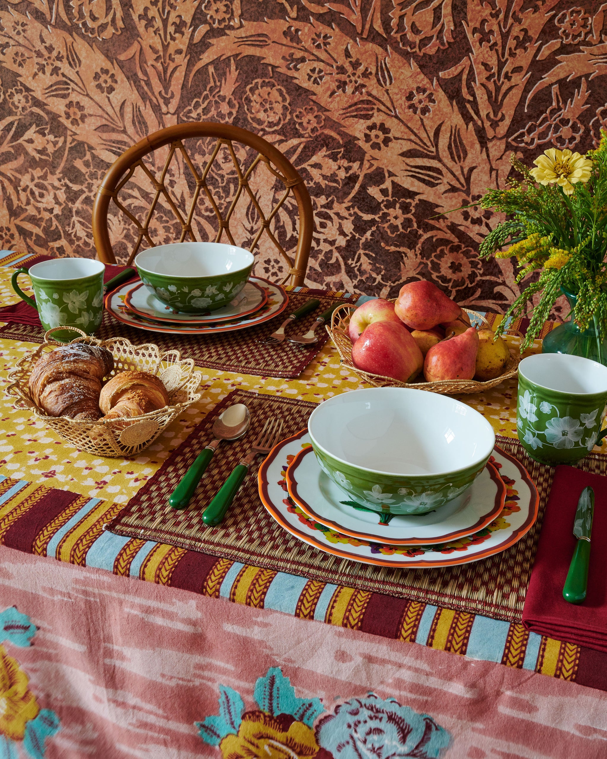コーケントー　キノノリス　29本 Floral Bowl Green by Ginori 1735 – Cabana Magazine