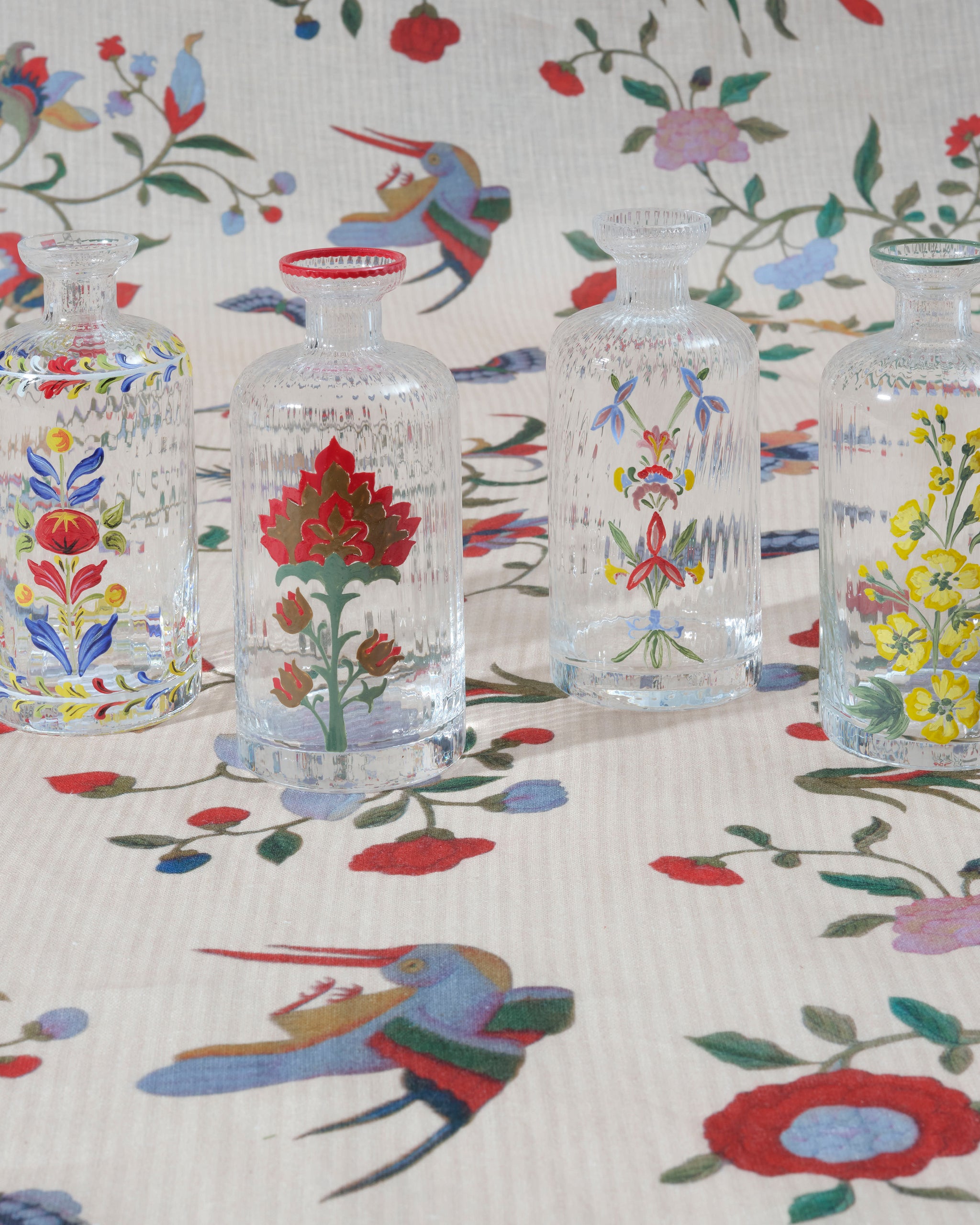 Murano Gulistan Hand-Painted Oil Bottle – Cabana Magazine