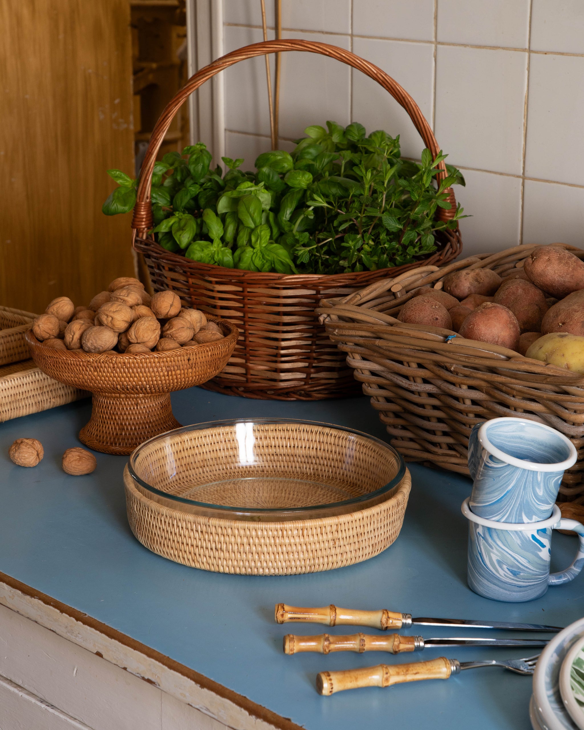 Woven Sabbia and Glass Baking Dish, Round – Cabana Magazine