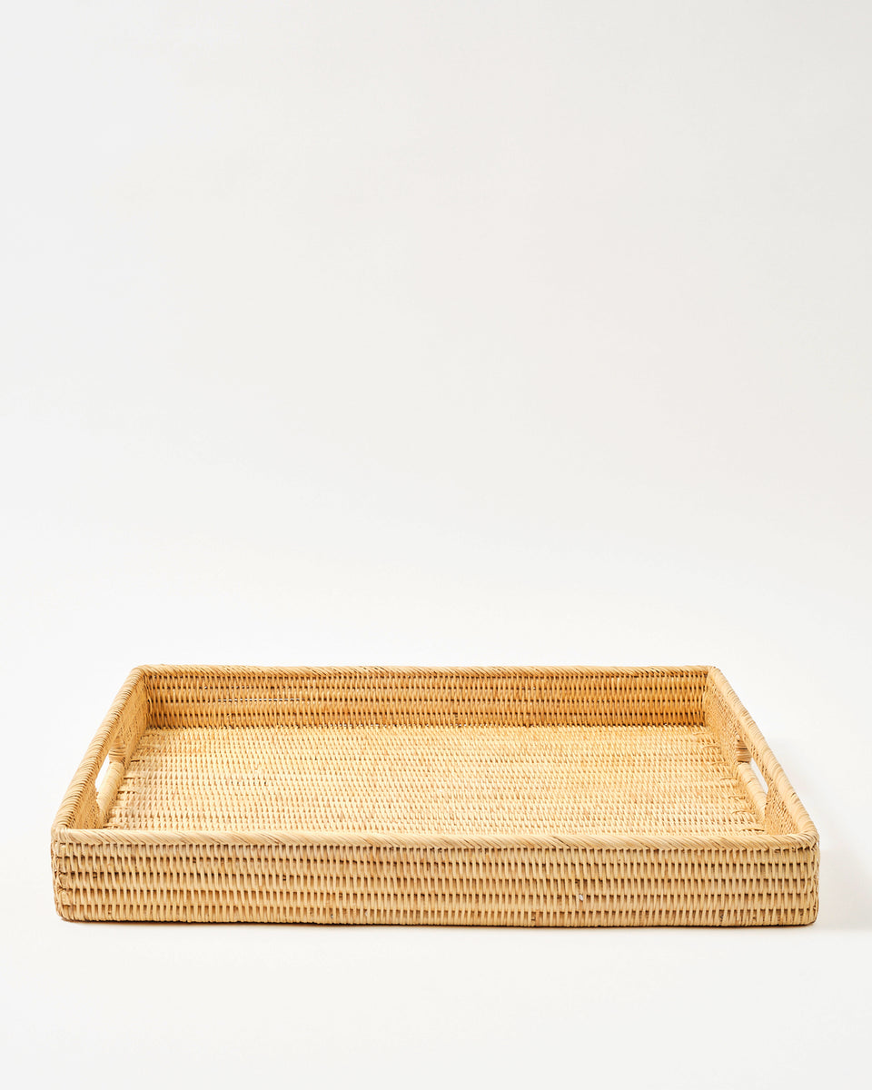 Rattan Sabbia Serving Tray, Large