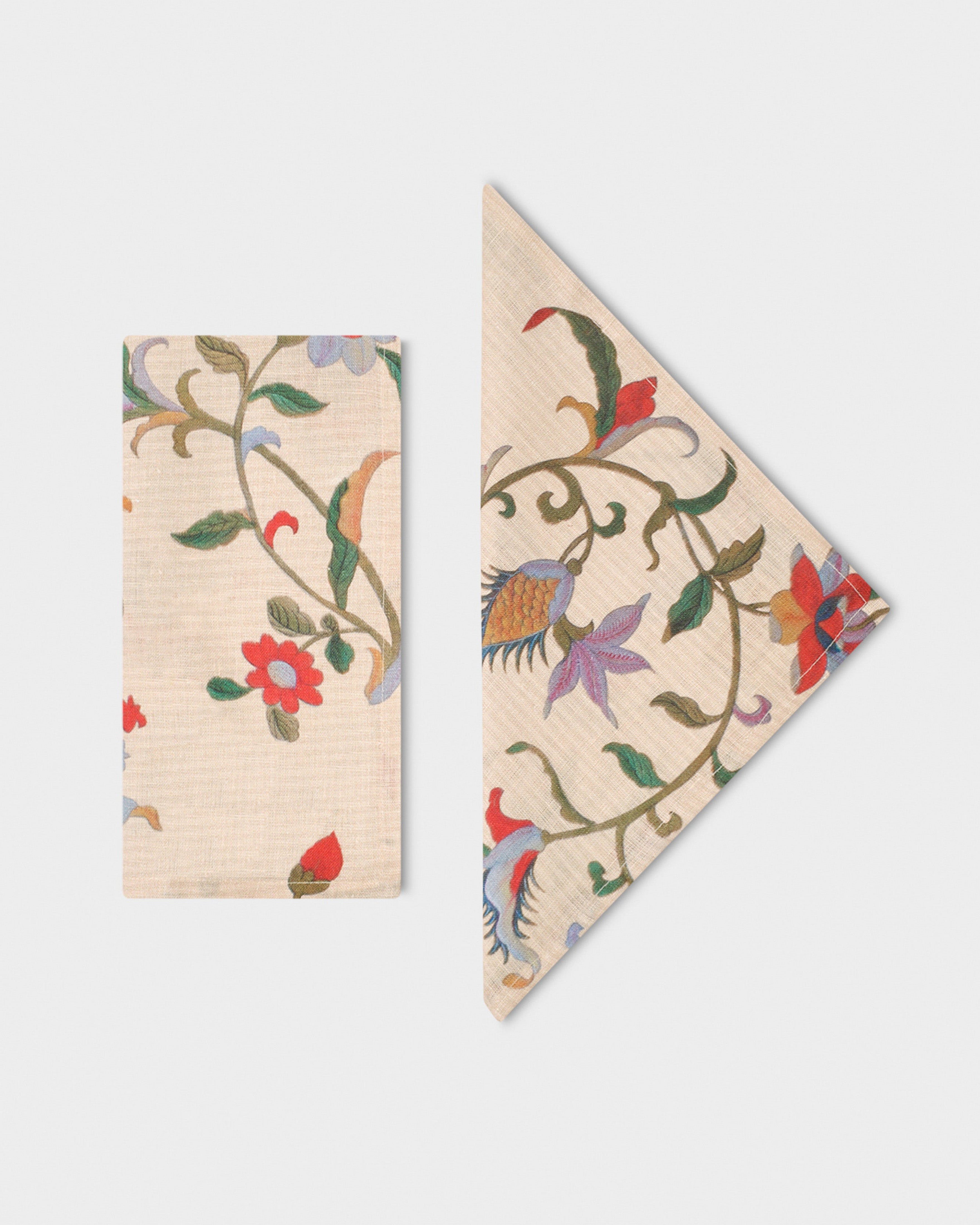 Houghton Hall Magnolia Linen Napkins