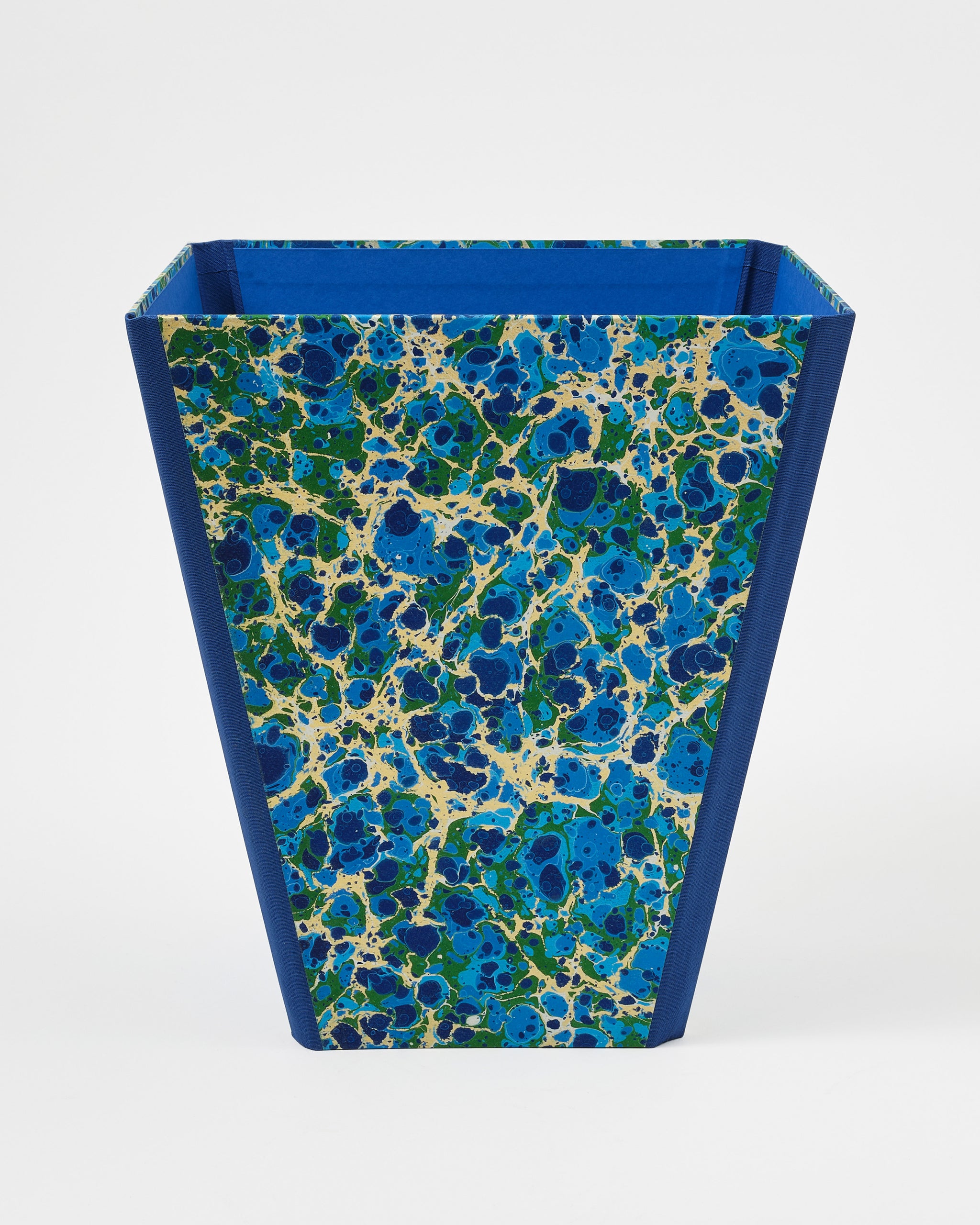 Marbled Wastepaper Bin, Green – Cabana Magazine