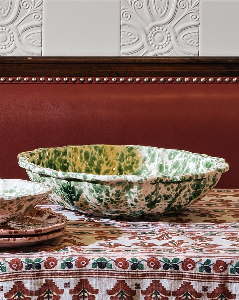Speckled Small Bowl, Green