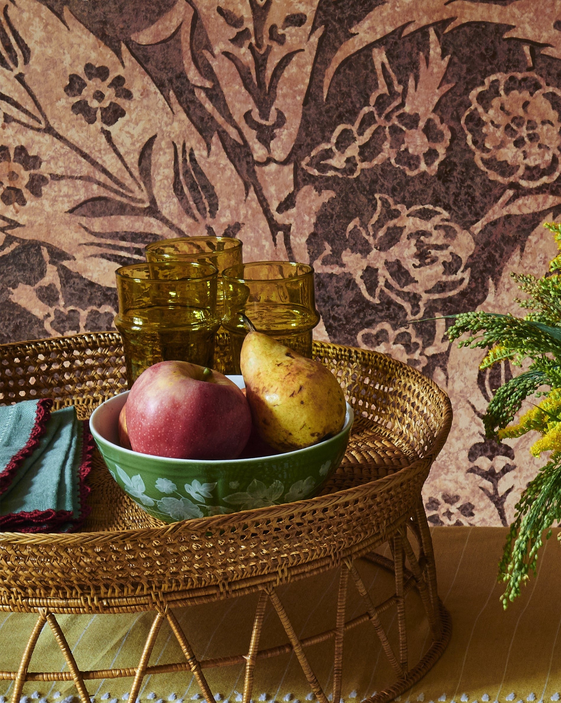 Floral Bowl Green by Ginori 1735 – Cabana Magazine