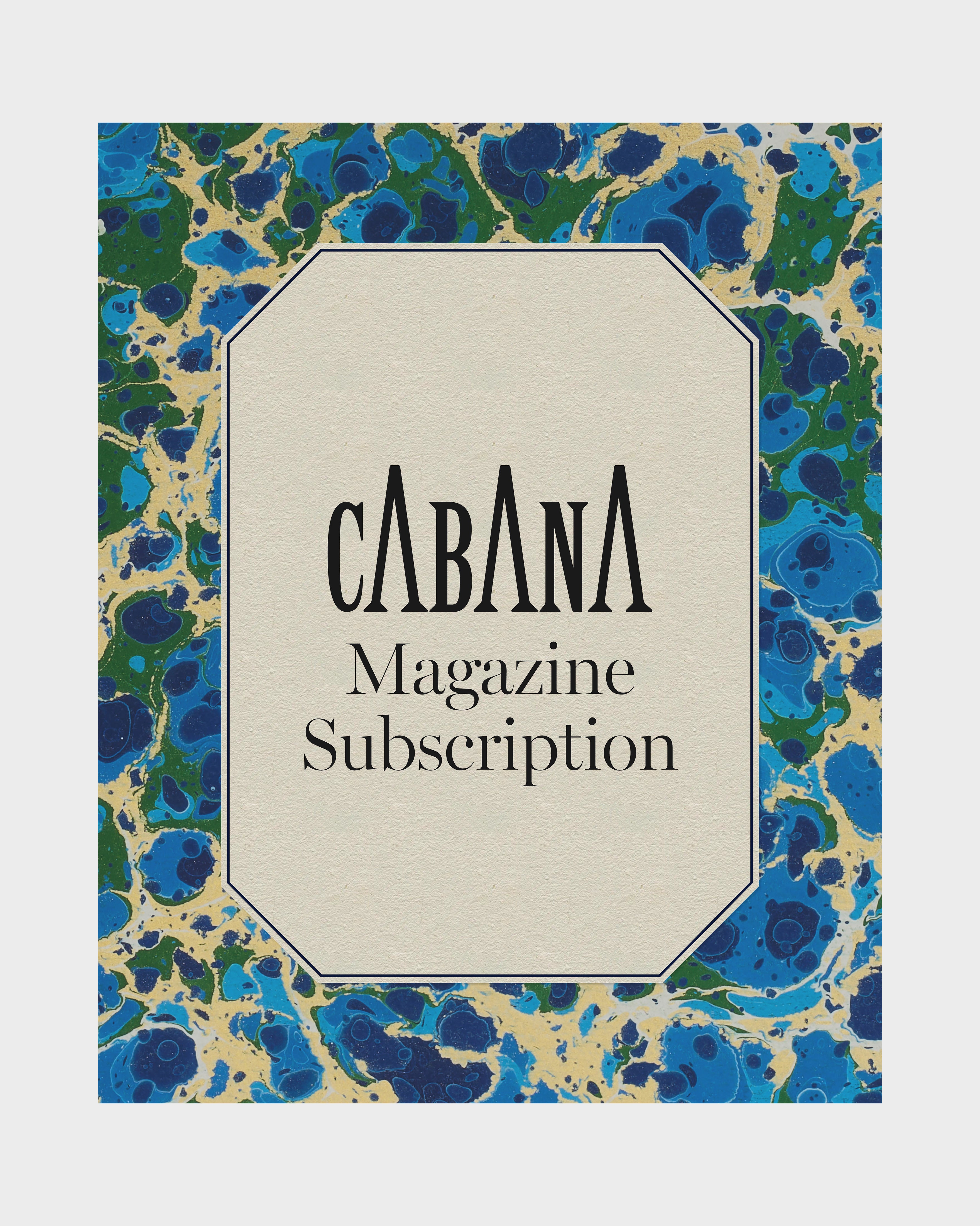Cabana Magazine Subscription