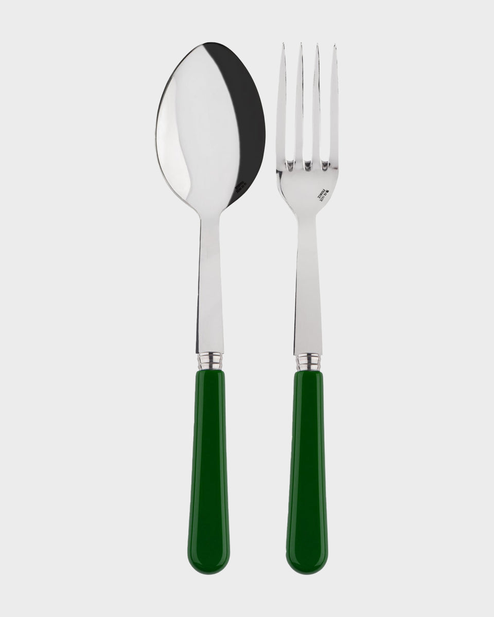 Sabre Serving Set, Green