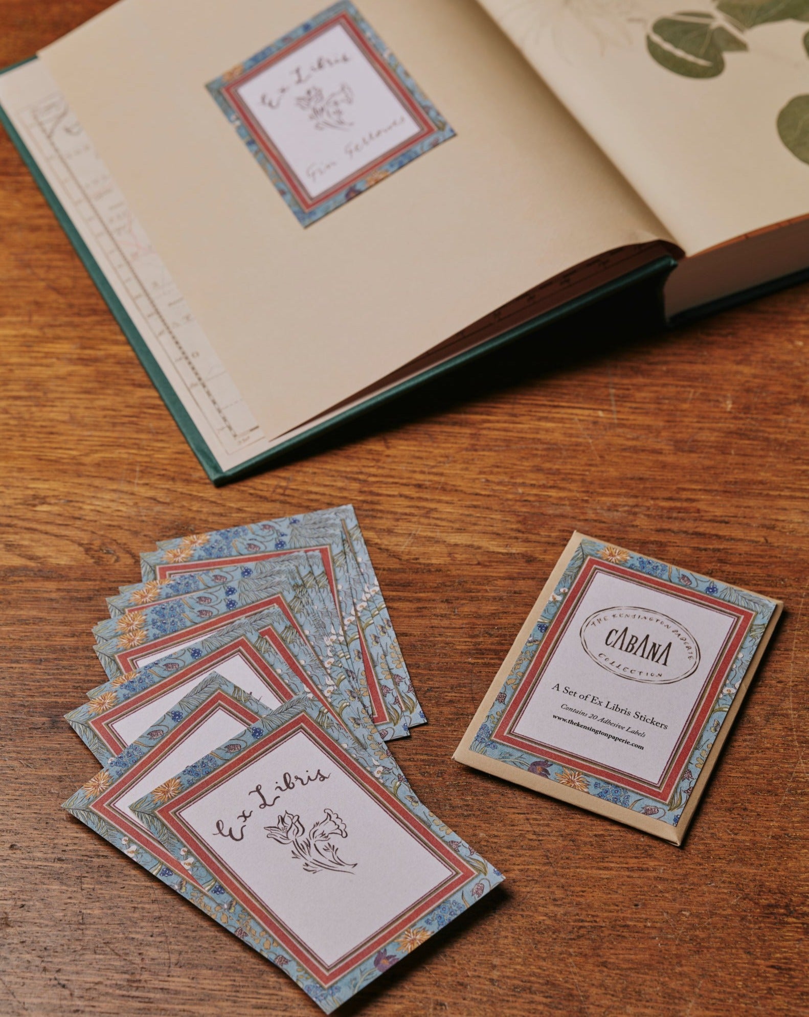 Botanica Ex Libris Labels (Set of 20), The Kensington Paperie x Cabana –  Cabana Magazine