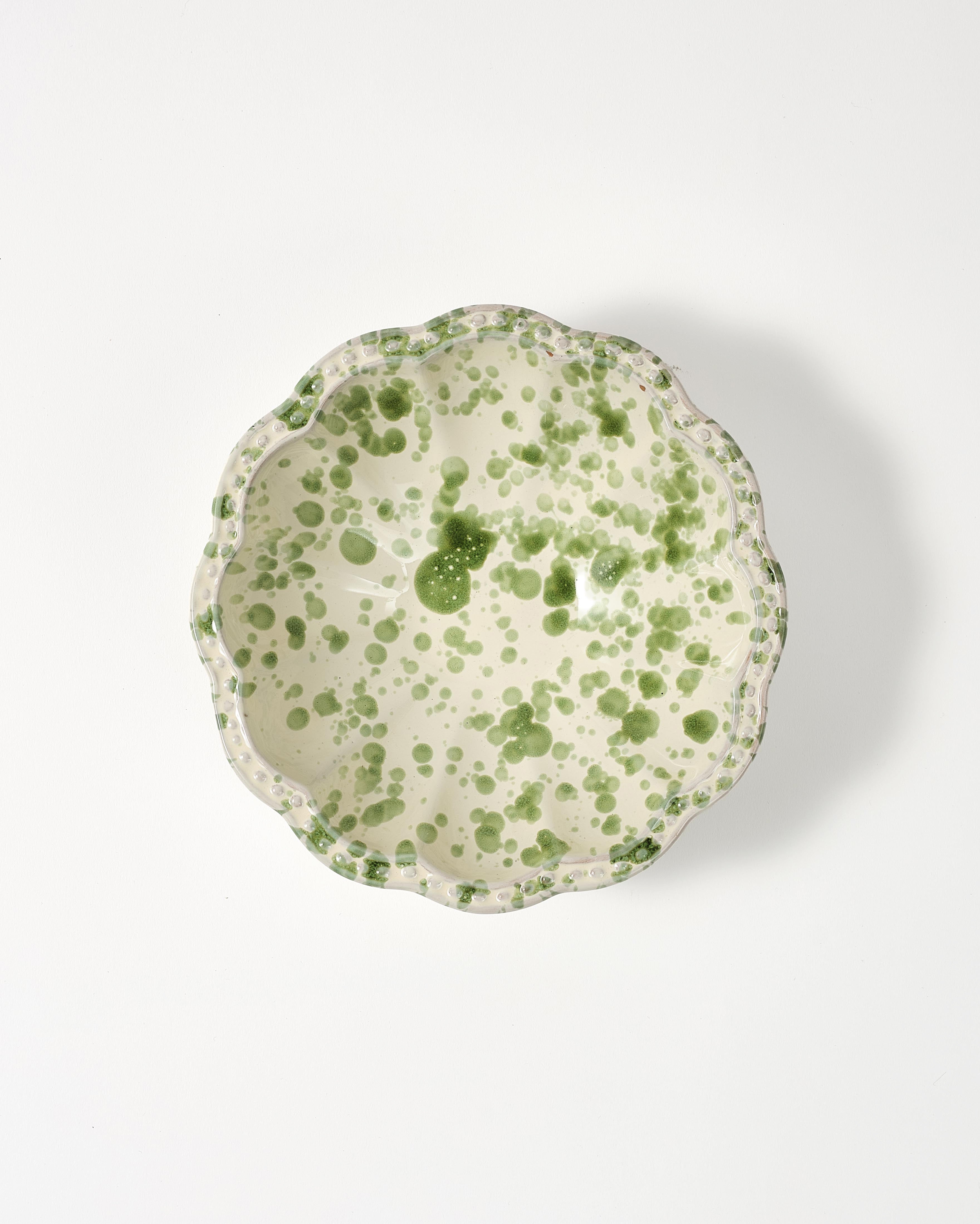 Speckled Small Bowl Green