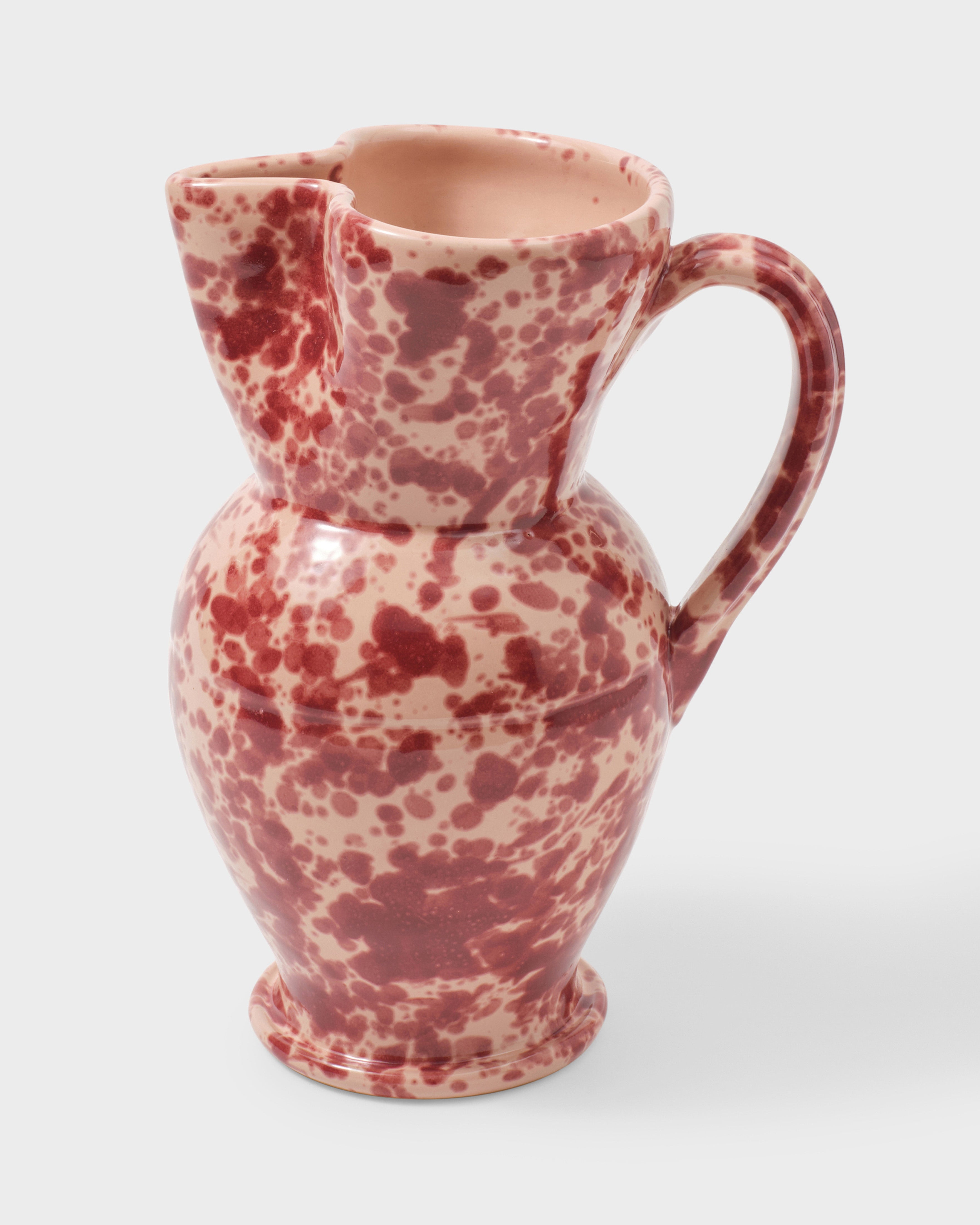 Speckled Pitcher, Pink