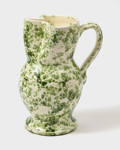 Speckled Pitcher, Green and White – Cabana Magazine