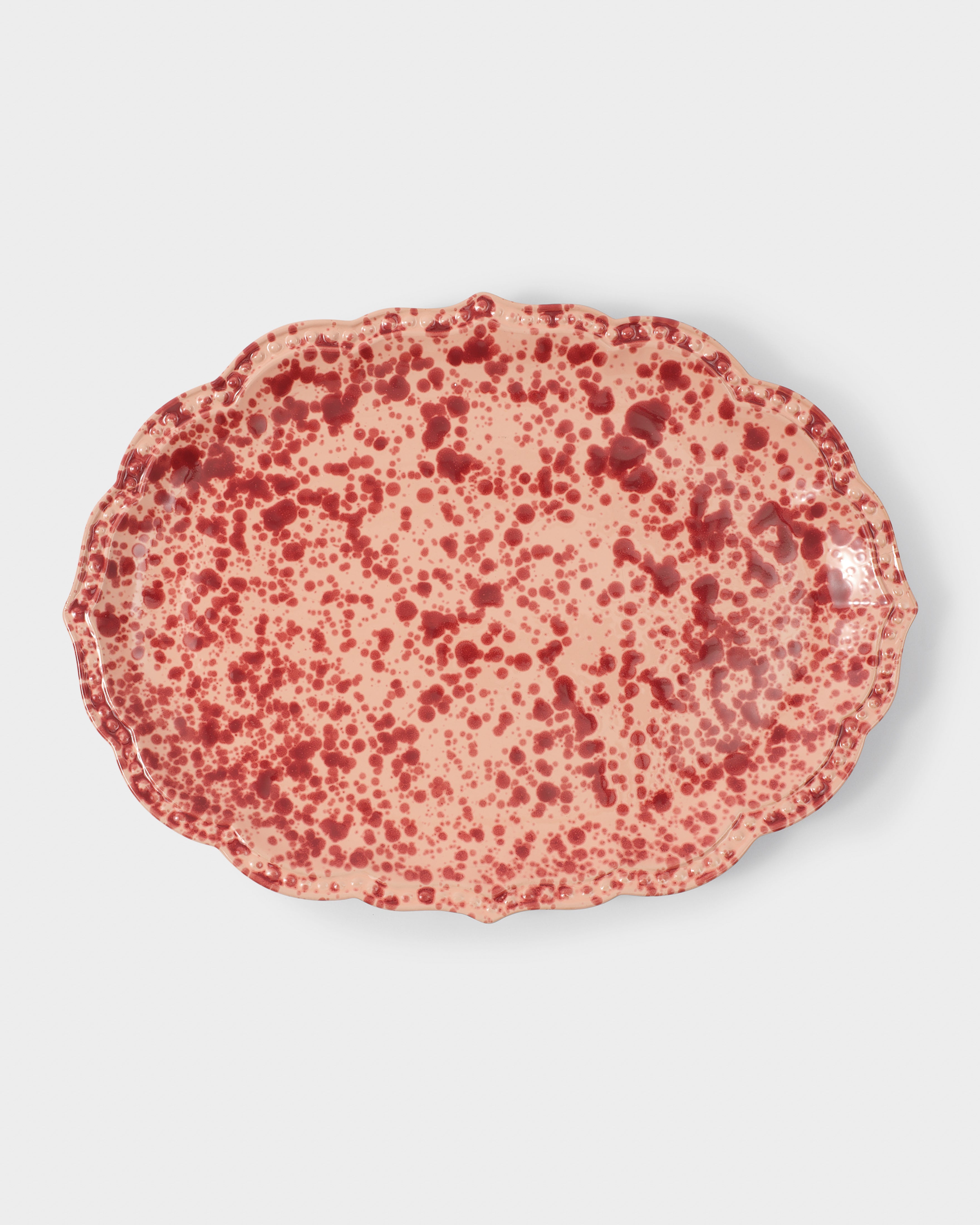 Speckled Serving Plate