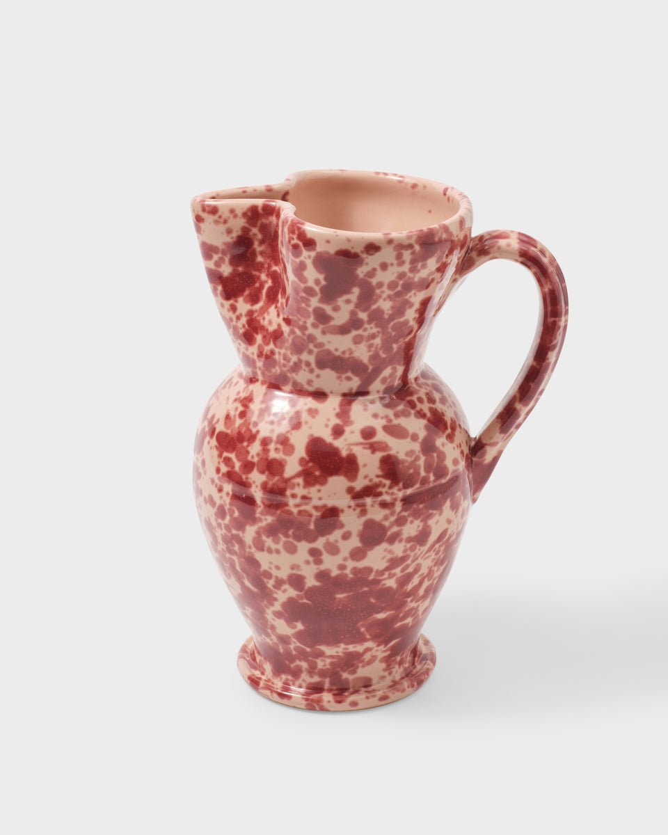 Speckled Pitcher, Pink