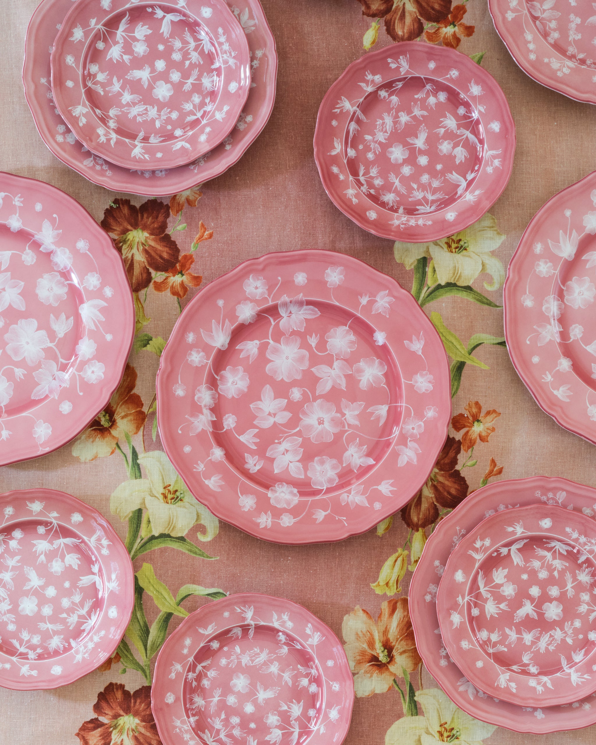 Richard Ginori イタリアン 花柄 角形プレート 5枚 C−2502 Richard Ginori イタリアン 花柄 角形プレート 5枚 C−2502 Richard