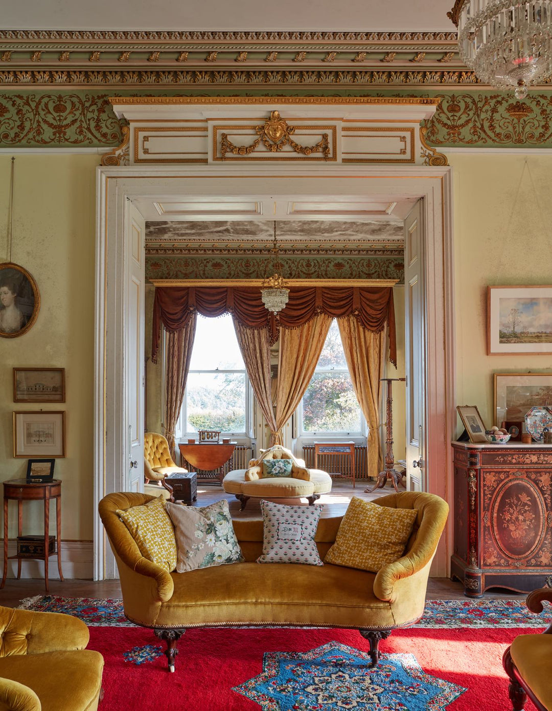 The Irish Country House: A Colorful Mansion in County Sligo