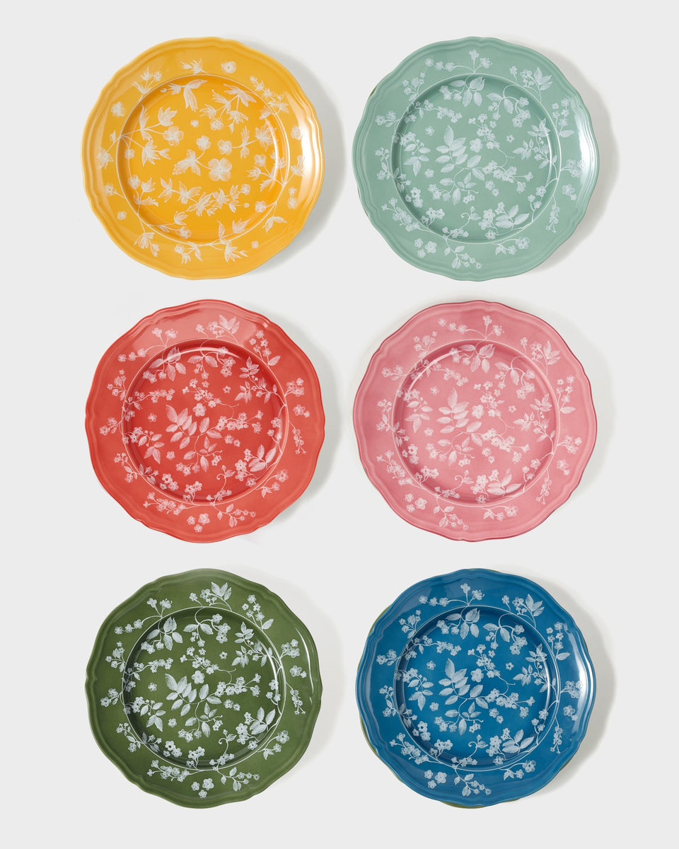 Ginori 1735 Floral Dinner Plates (Set of 6)