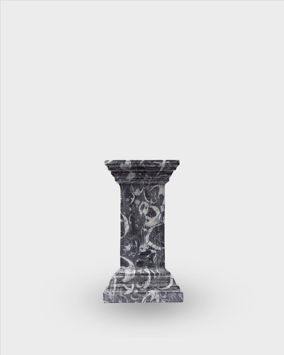 Jamb Marble Candlestick Occhio