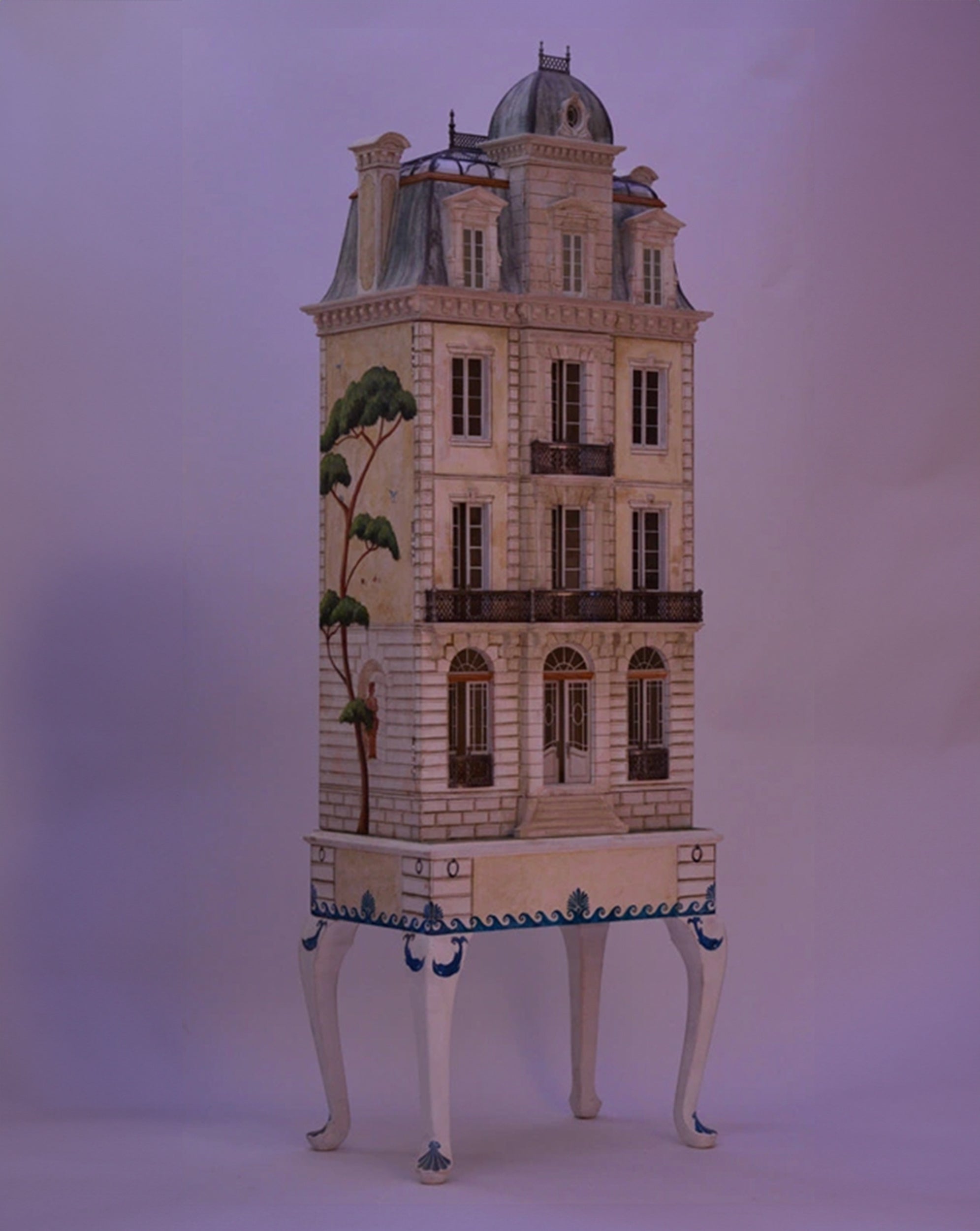 The Dolls' House Maker with an Enchanting Studio in the South of