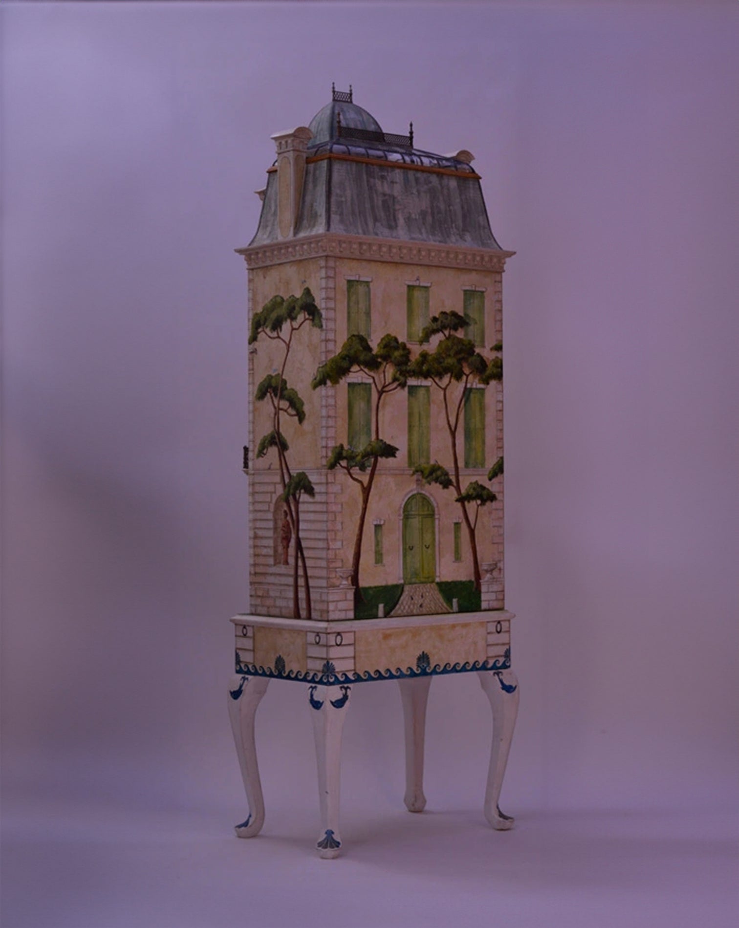 The Dolls' House Maker with an Enchanting Studio in the South of