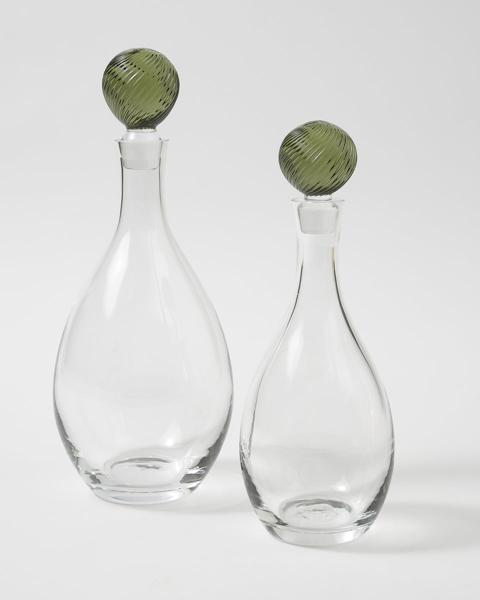 Demetra Glass Bottles (Set of 2)